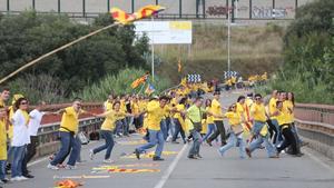 La Via Catalana a Bàscara (Alt Empordà).