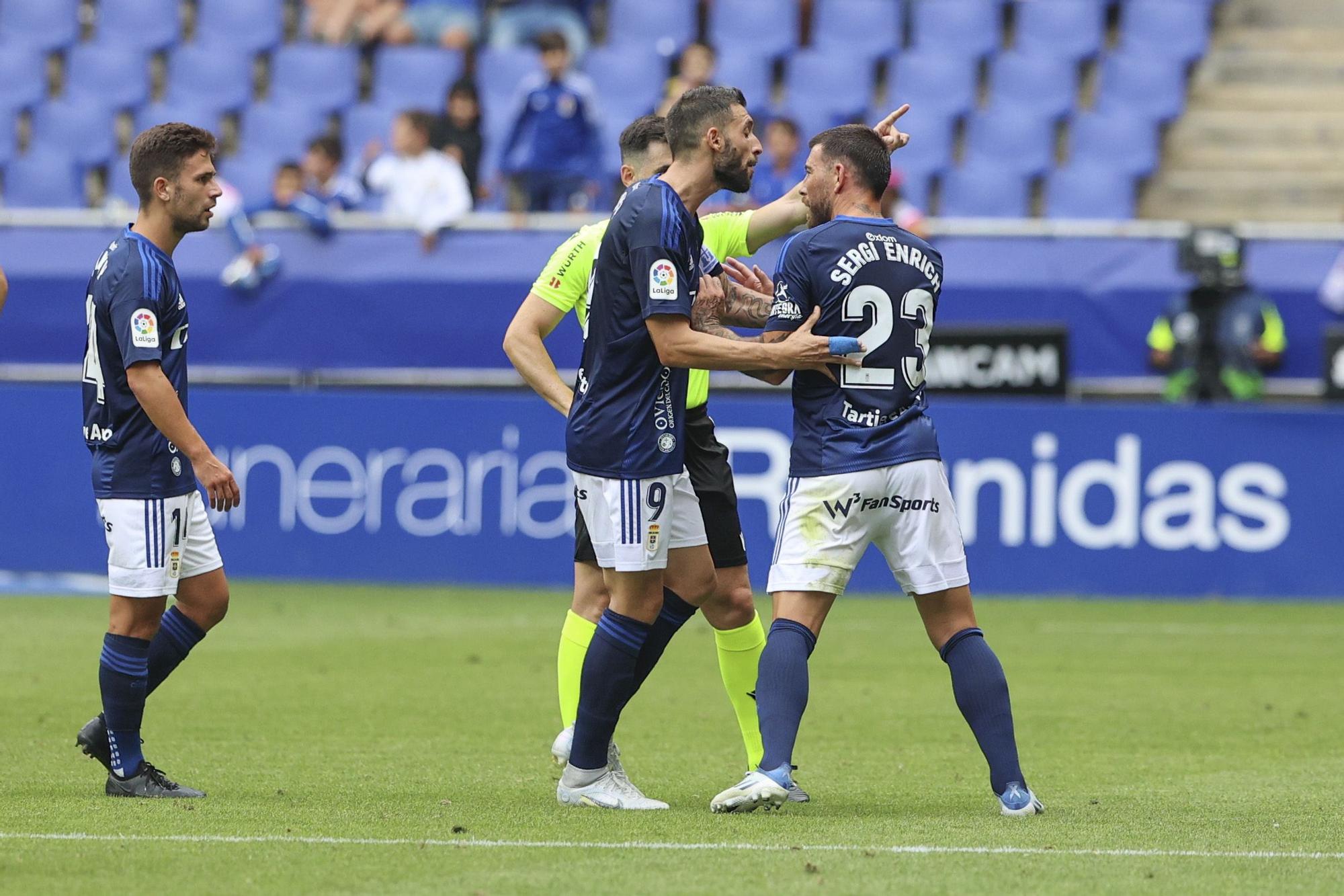 En imágenes: El Oviedo se estrena perdiendo por 0-1 contra el Andorra