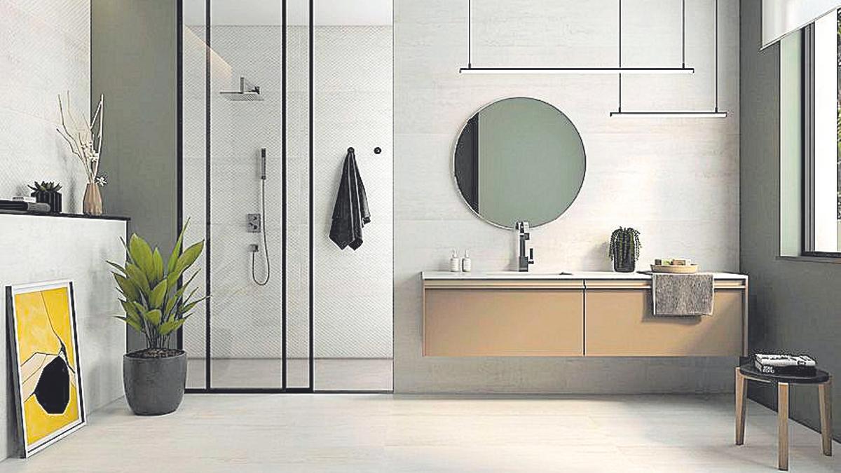 Serie ‘Metal White’ en 60x120, de Geotiles