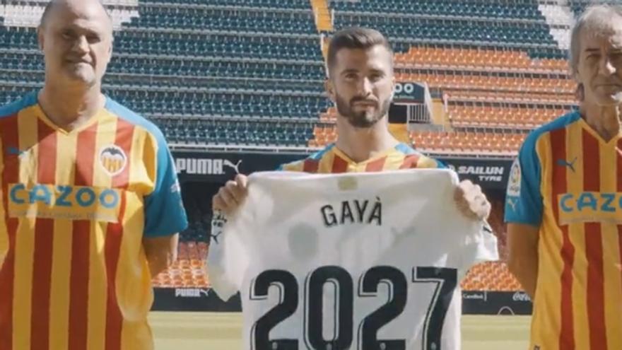 José Luis Gayà renueva con el Valencia hasta 2027