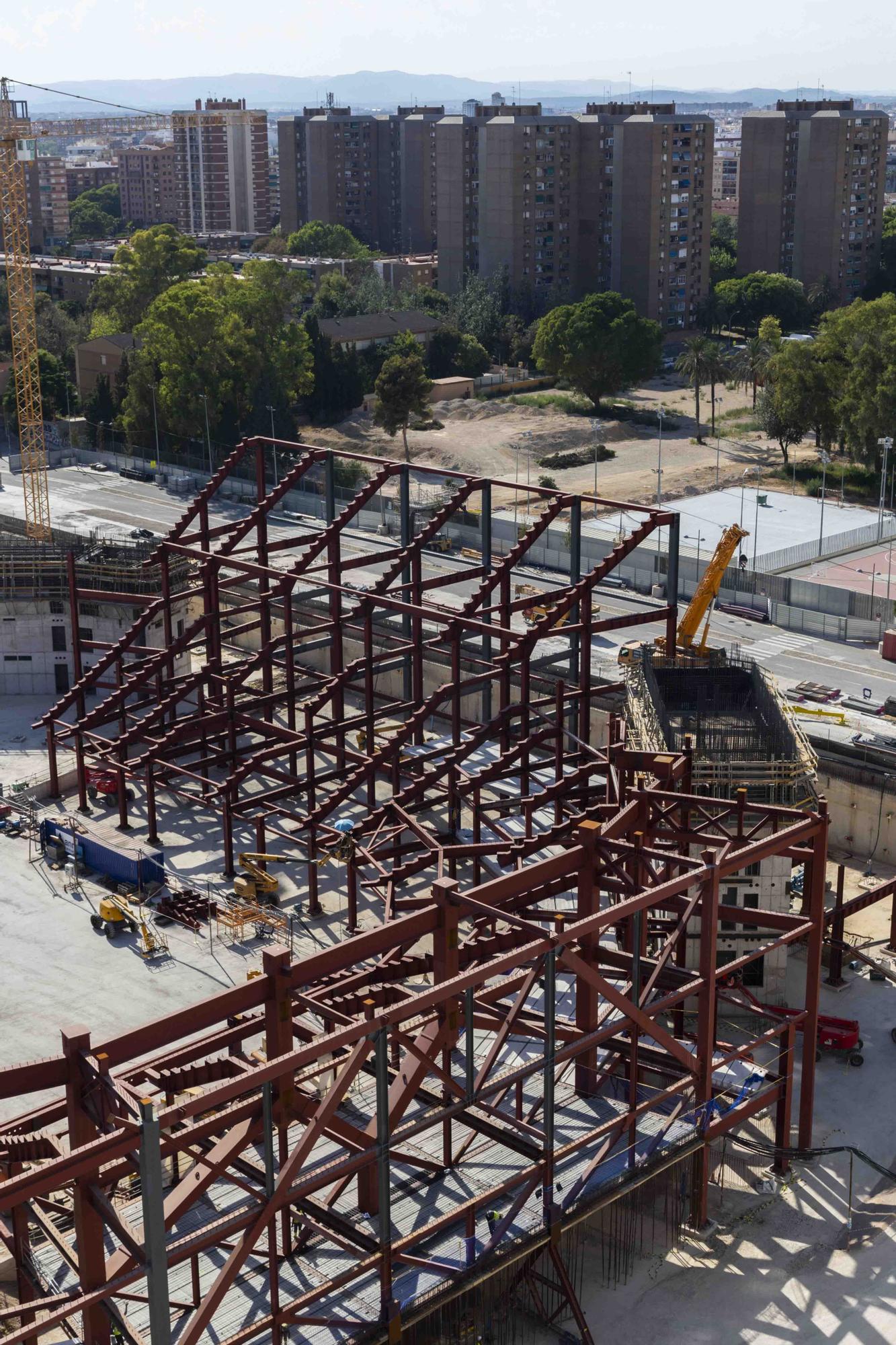 Así avanzan las obras del Casal España Arena de València