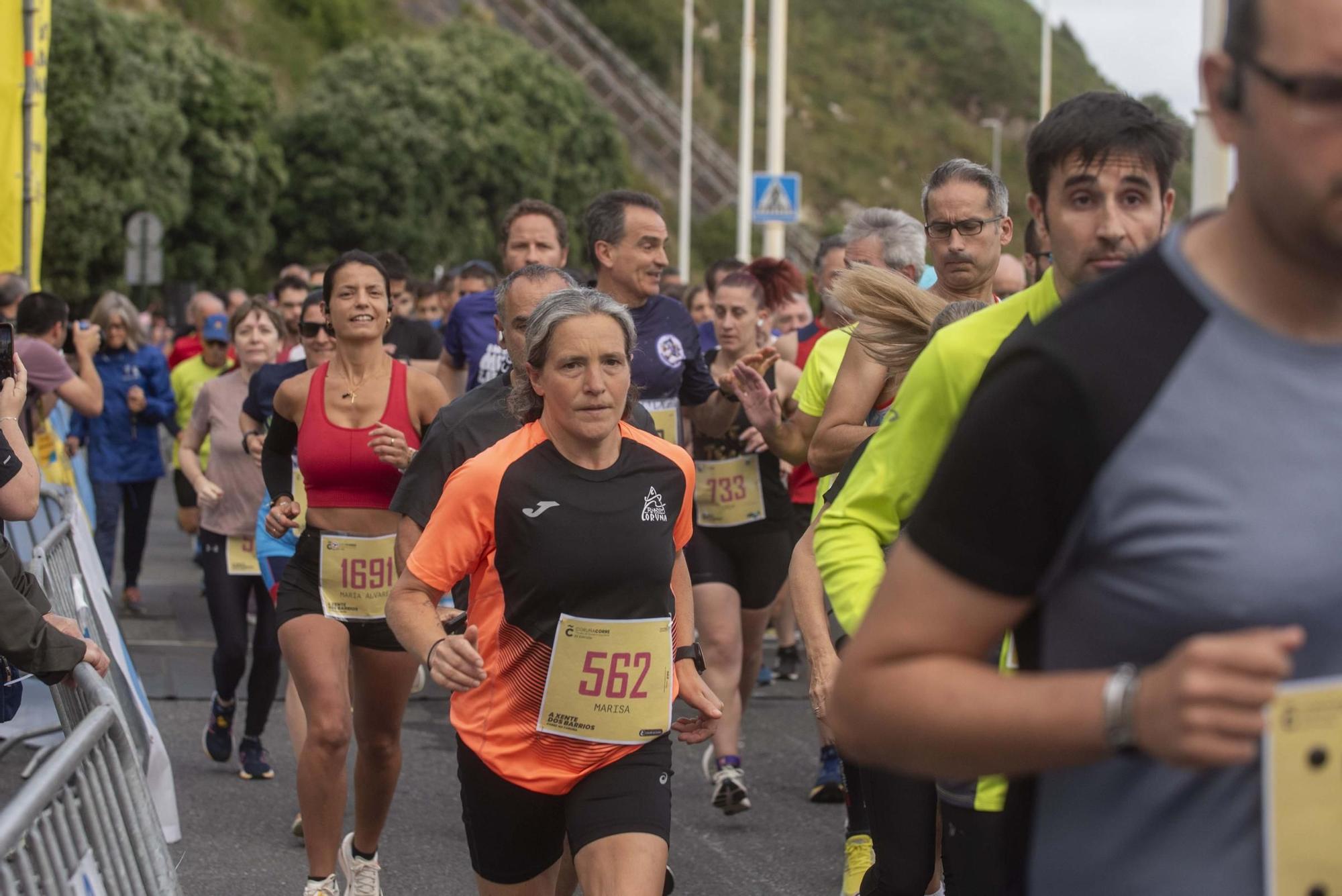 Pablo Bocelo y Vanessa Hervada ganan la carrera popular de Os Rosales