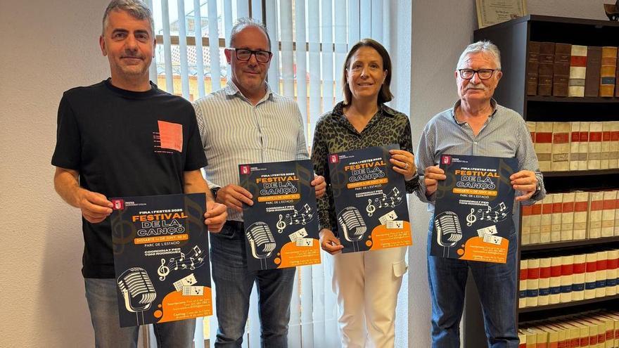 Un momento de la presentación del Festival de la Cançó d'Oliva 2025