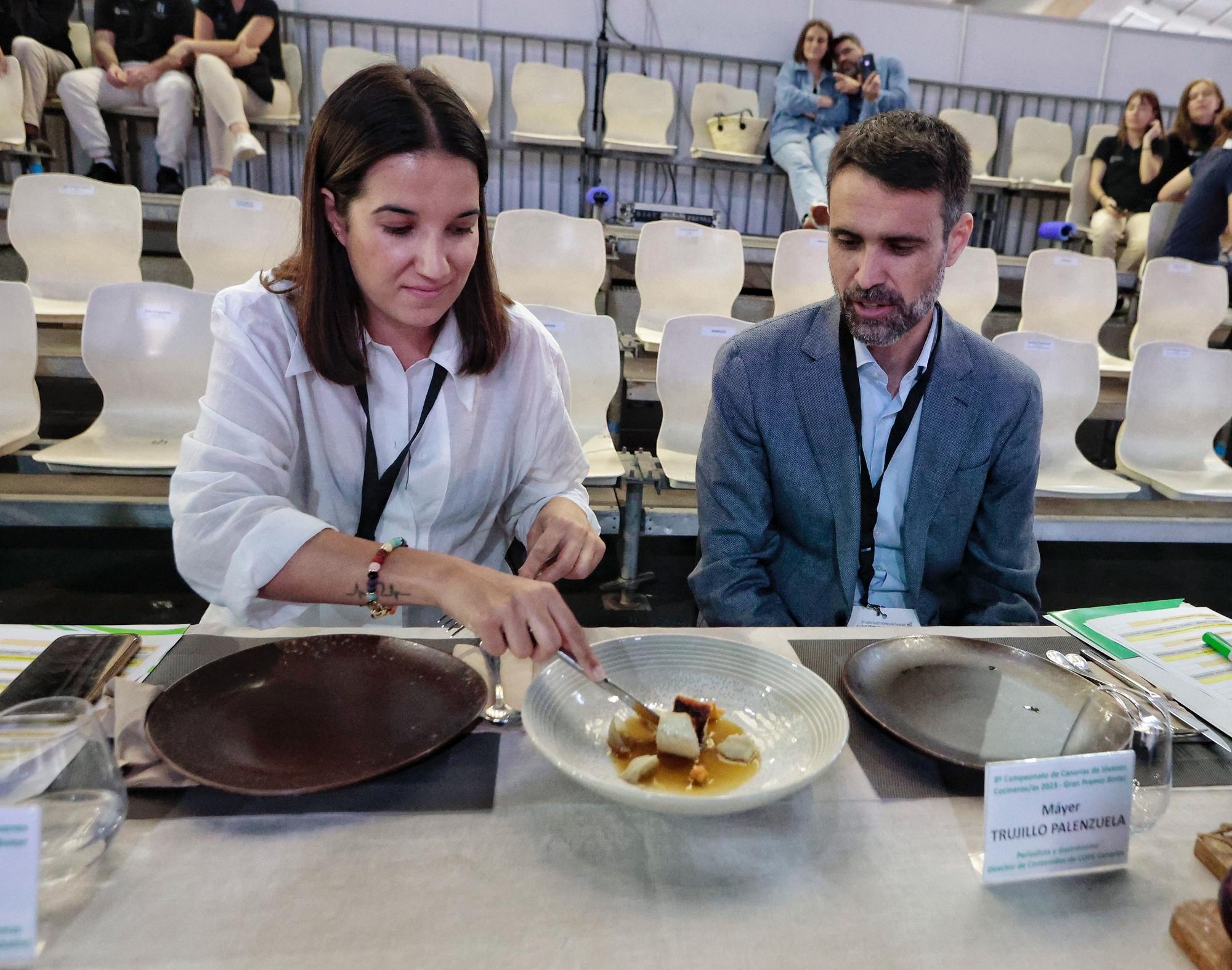 Concurso de Jóvenes Cocineros 2023 en GastroCanarias