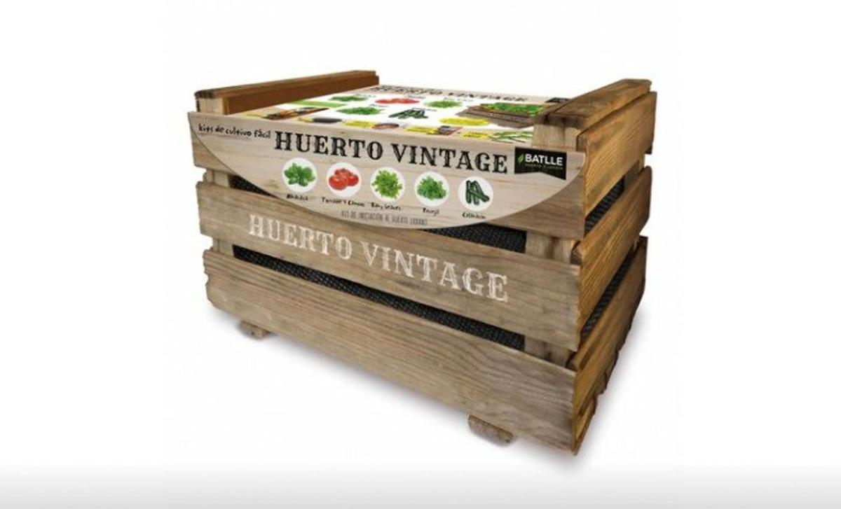 Huerto urbano vintage de Mano Mano (precio: 24,62 euros)