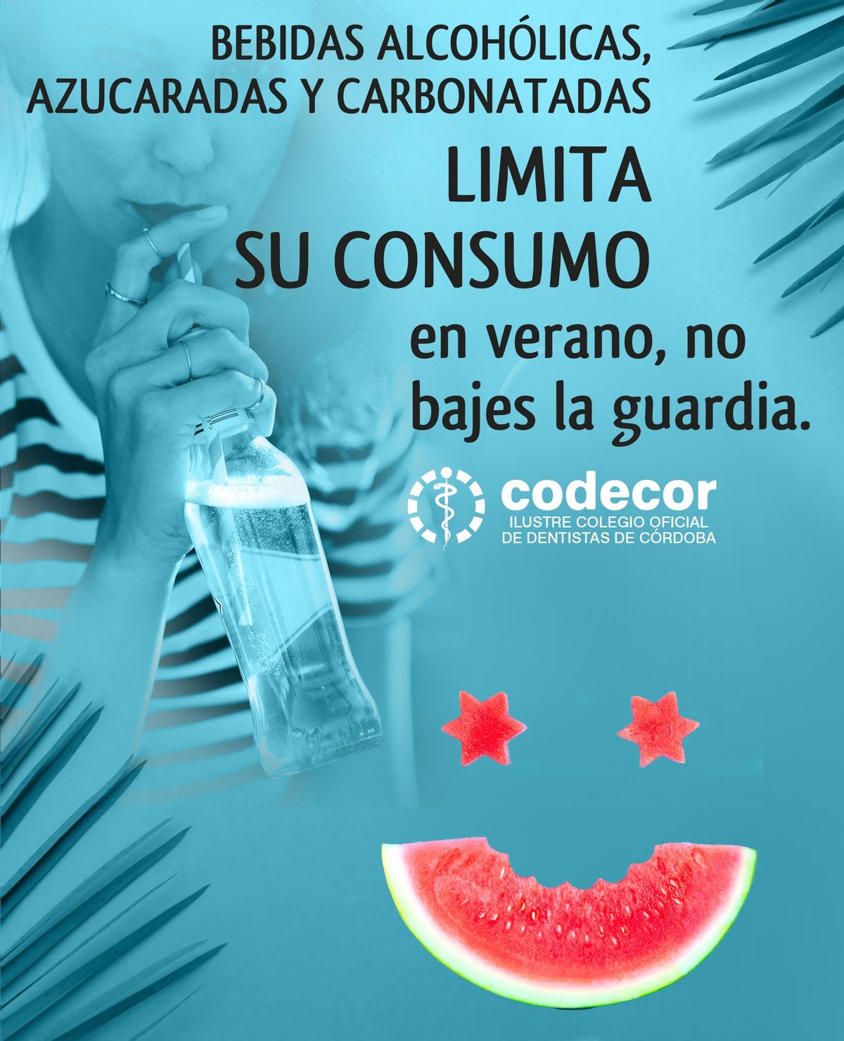 Desde el colegio recomiendan limitar el consumo de bebidas alcohólicas, azucaradas y carbonatadas.
