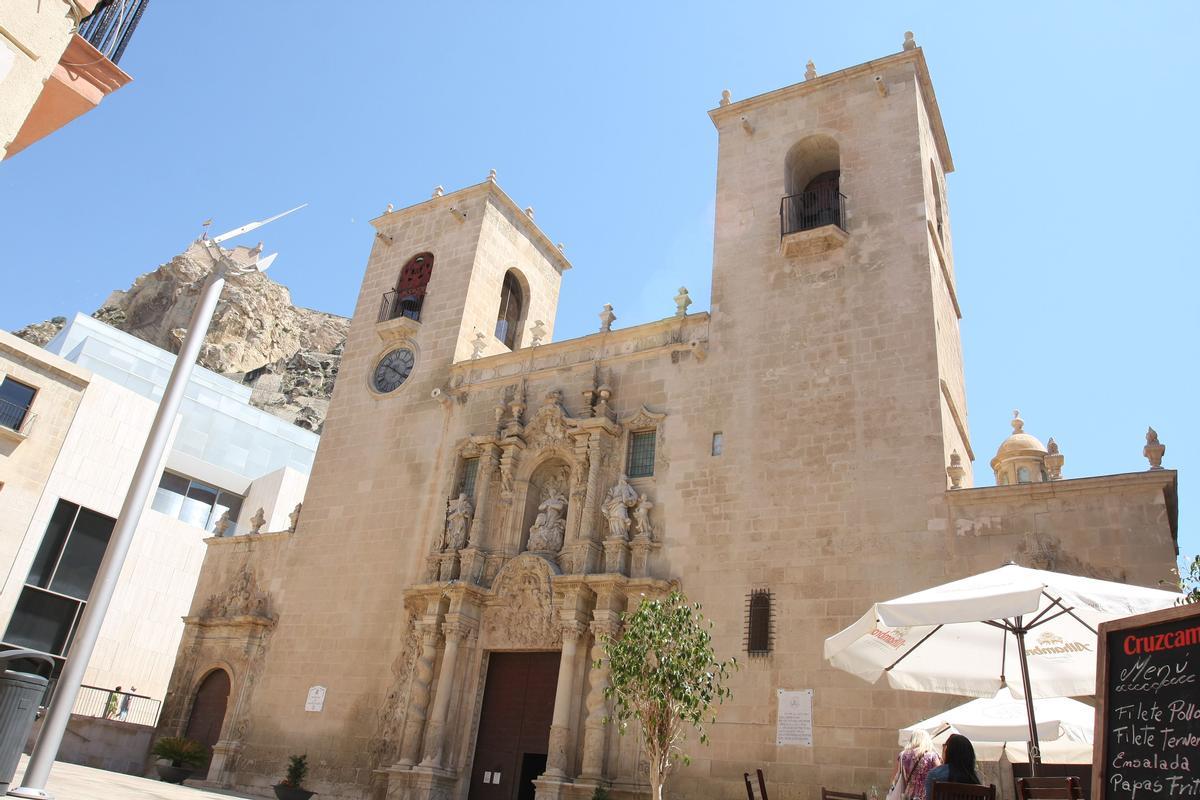 La Basílica de Santa María de Alicante.