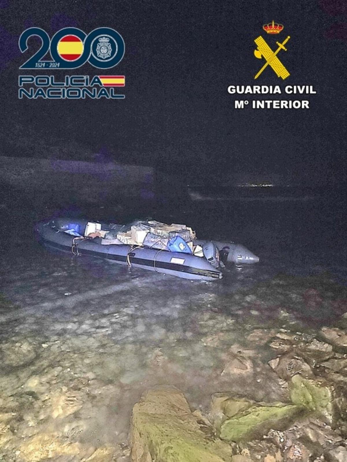 Incautados más de 7.500 kilos de hachís en una operación entre Canarias y la Península