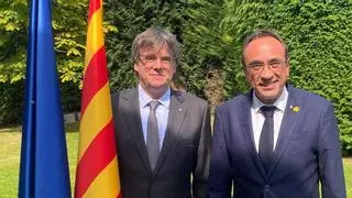 Rull visita a Puigdemont en Waterloo tres semanas después de su fugaz regreso