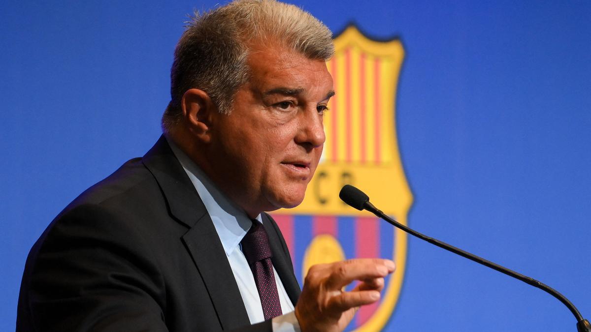 Joan Laporta comparece por el 'caso Negreira'