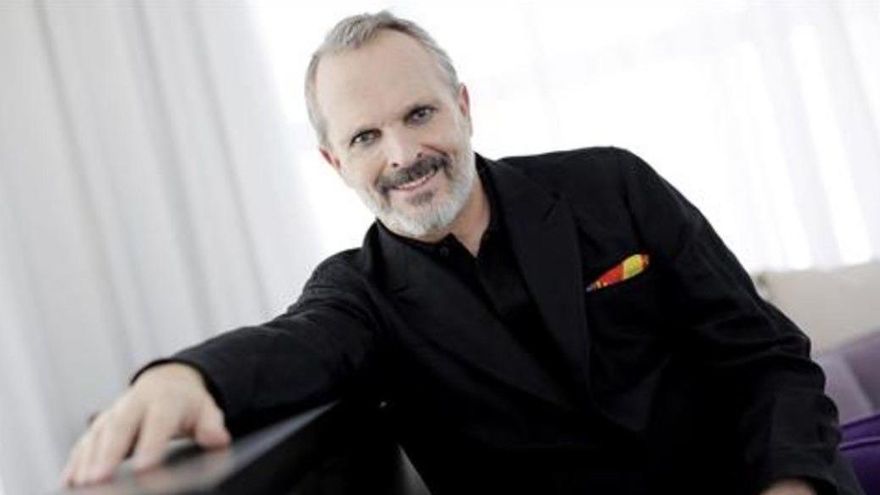 Miguel Bosé posa a Madrid