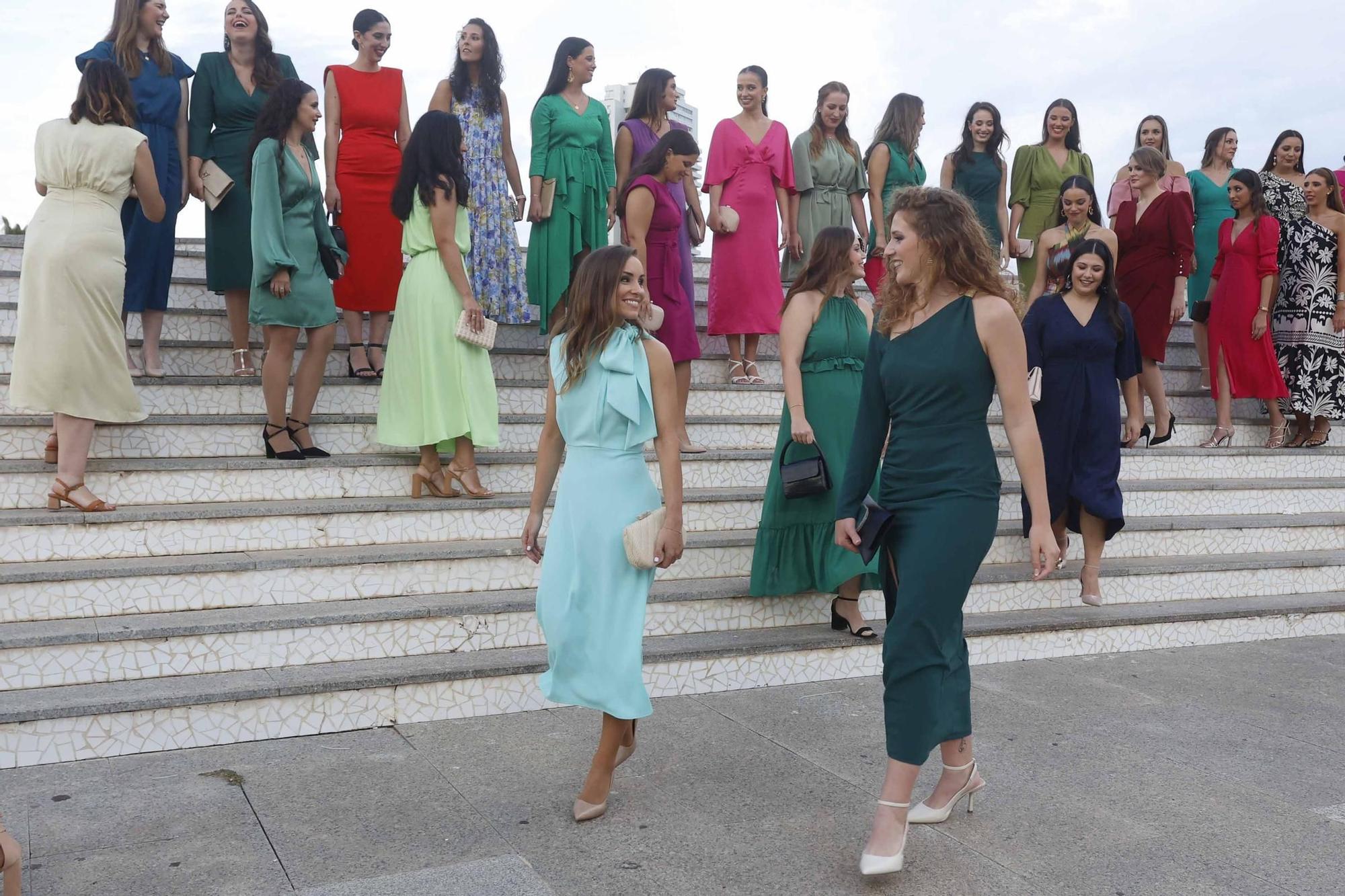 Las candidatas a Fallares Mayores de València se reúnen con el jurado