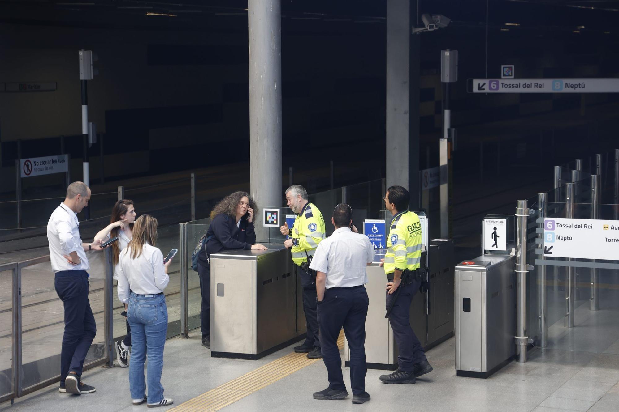 Las imágenes del apagón en Valencia