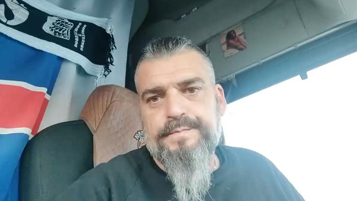 El vídeo viral d’un camioner sobre la vaga El vídeo viral d’un camioner sobre la vaga