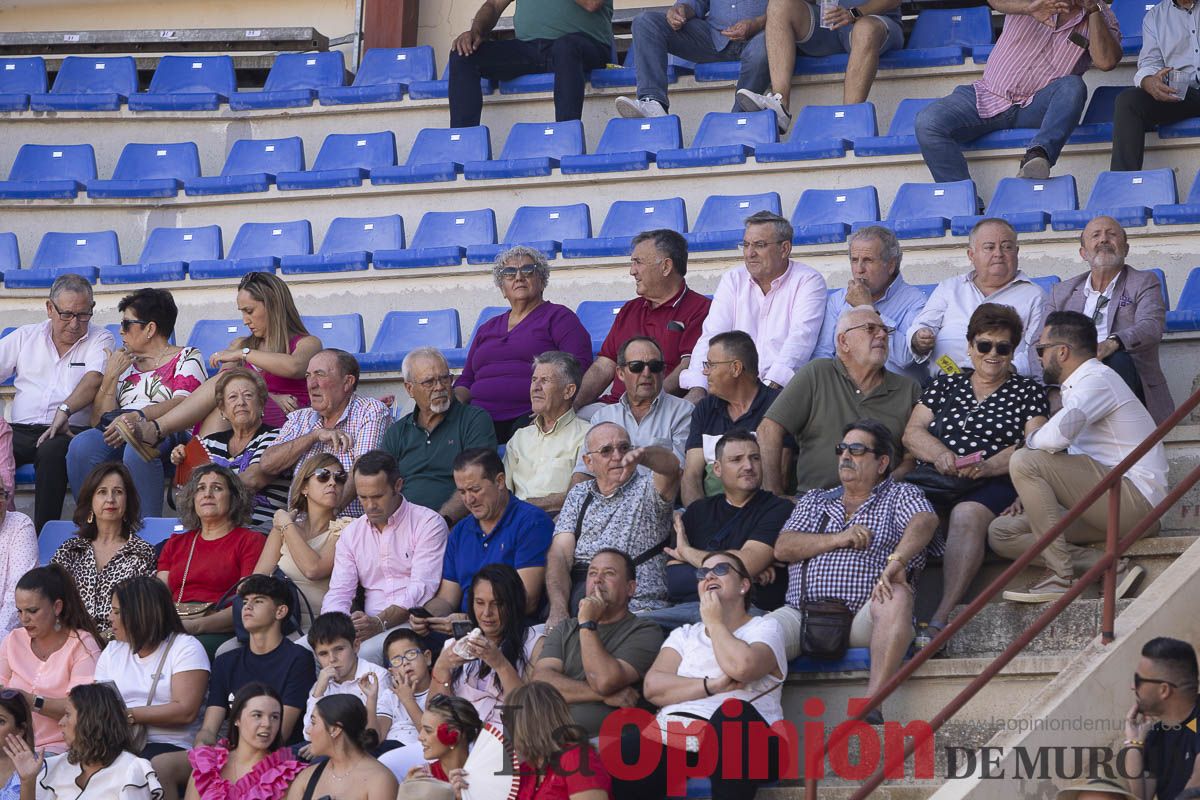Corrida de toros en Abarán (El Fandi, Emilio de Justo, El Payo)