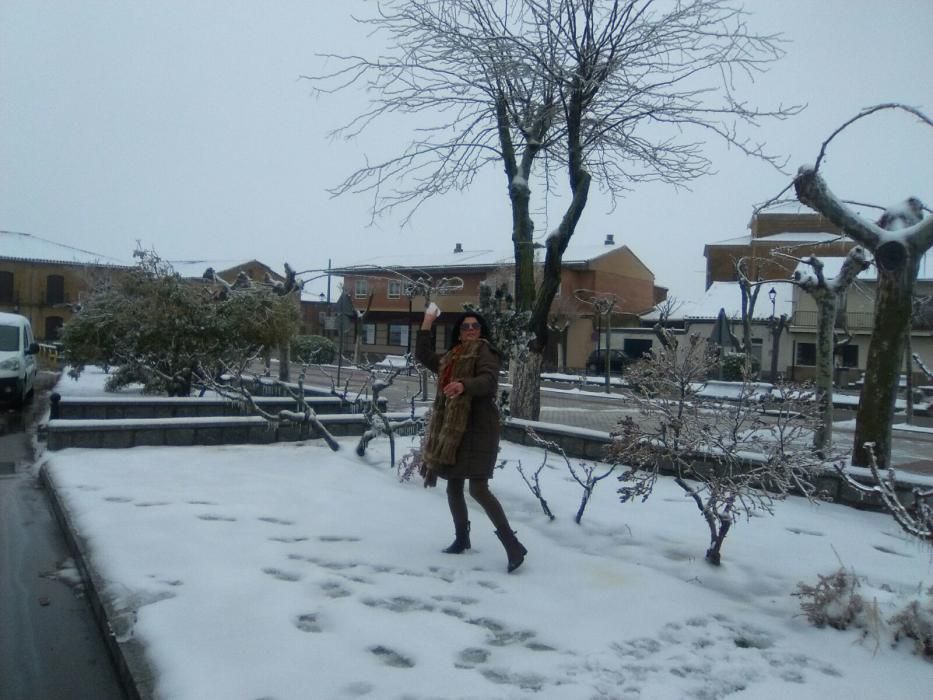 Nieve en Moraleja del Vino