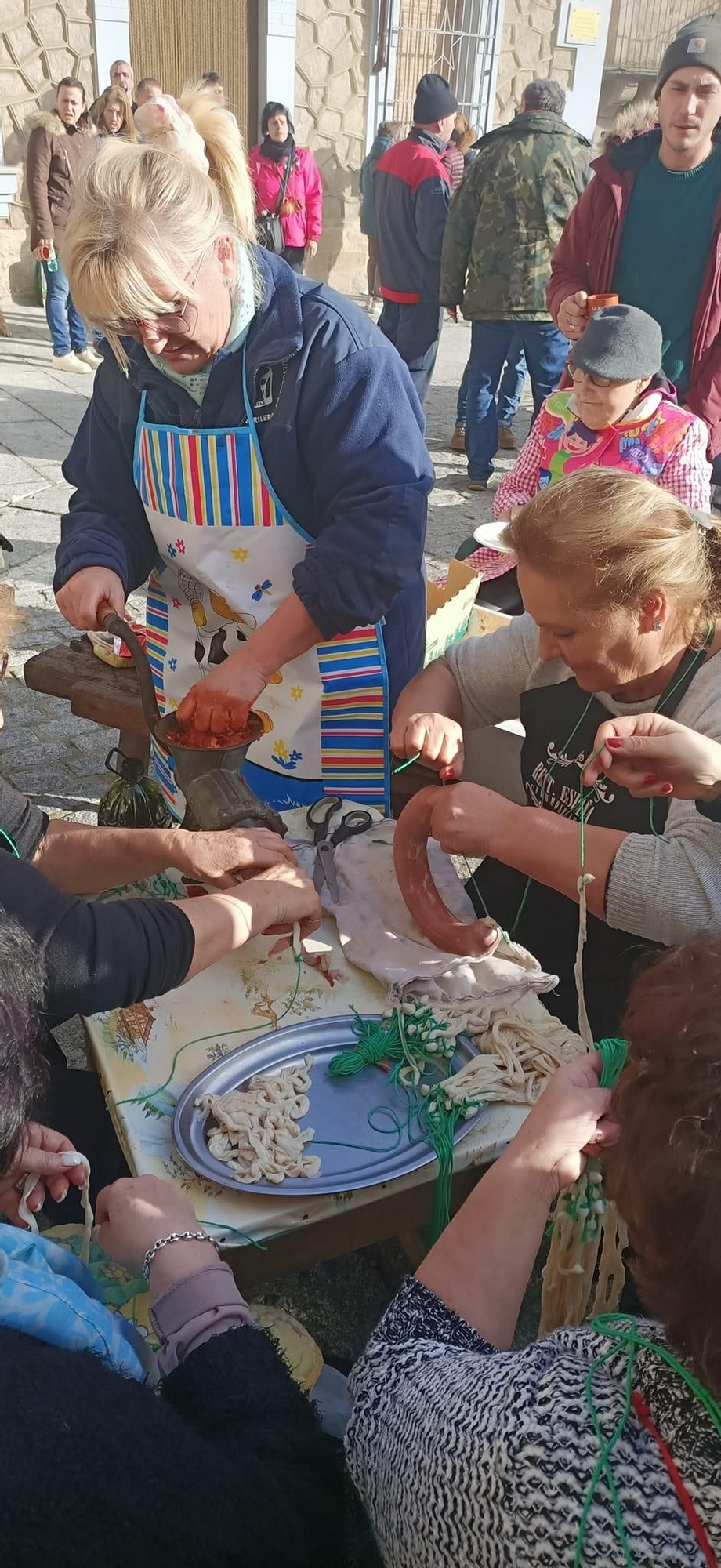 Fiesta de la matanza en Fermoselle