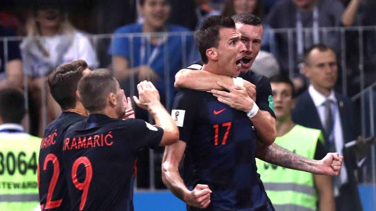 Croacia se encargó de acabar con el sueño inglés en la última Copa del Mundo