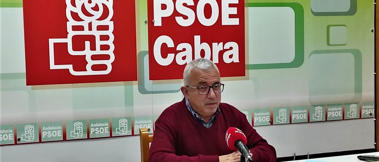 A.J. Caballero, concejal del PSOE de Cabra.