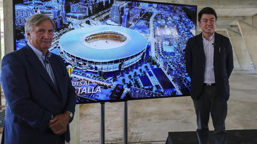 Imagen del Valencia
del proyecto del
Nou Mestalla. | VCF