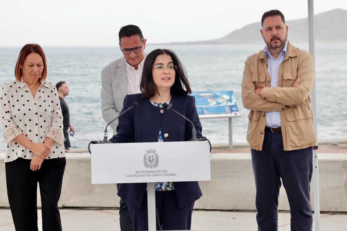 La alcaldesa de Las Palmas de Gran Canaria, Carolina Darias