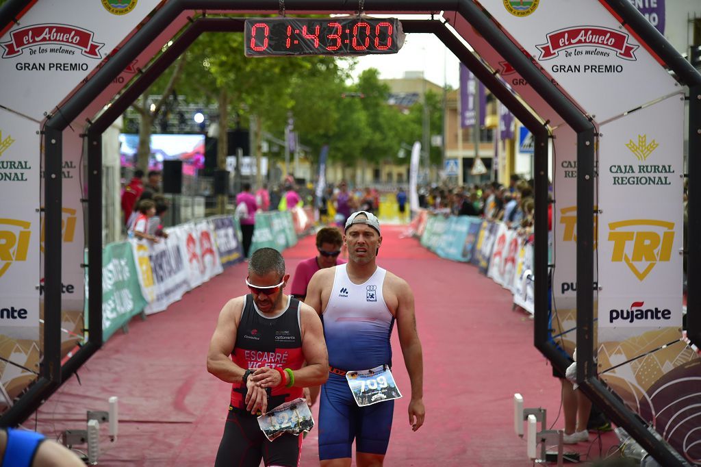 Llegada del triatlón de Fuente Álamo (I)