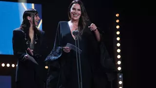 El Festival de Málaga le brinda su abrazo a Karla Sofía Gascón