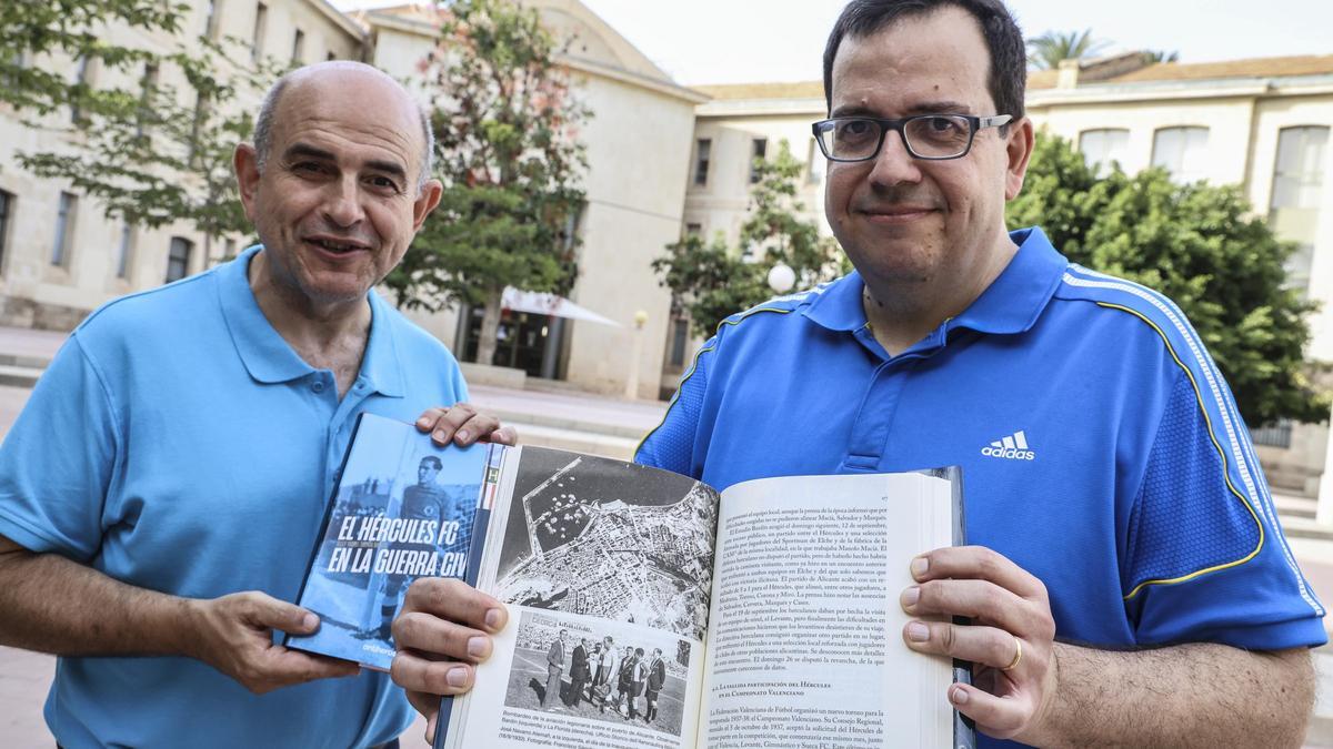 “El Hércules FC en la Guerra Civil”, un libro para la historia