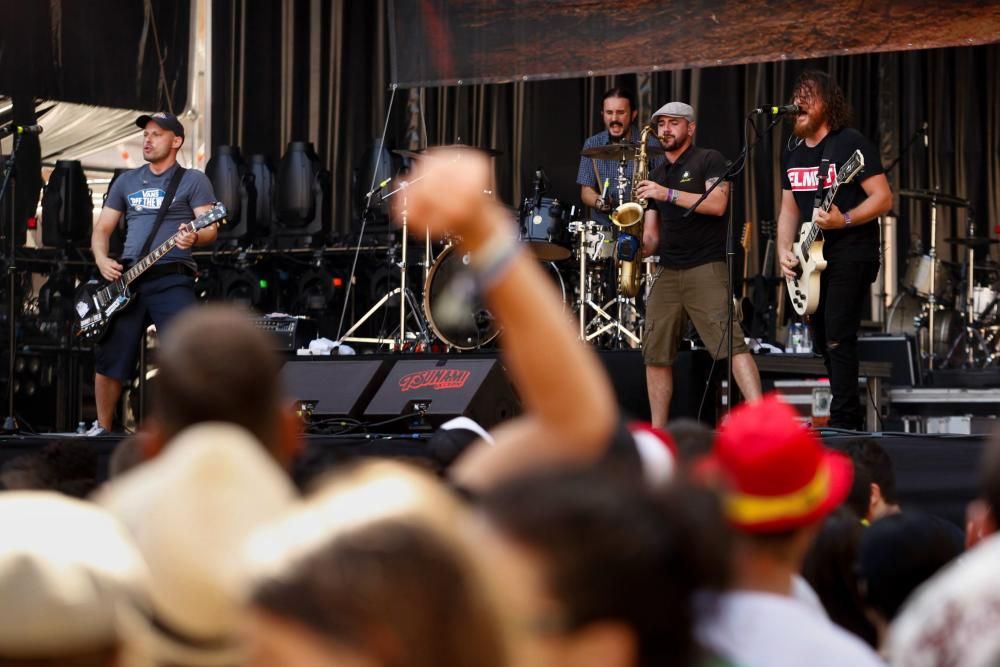 Ambiente en el festival Tsunami Xixón