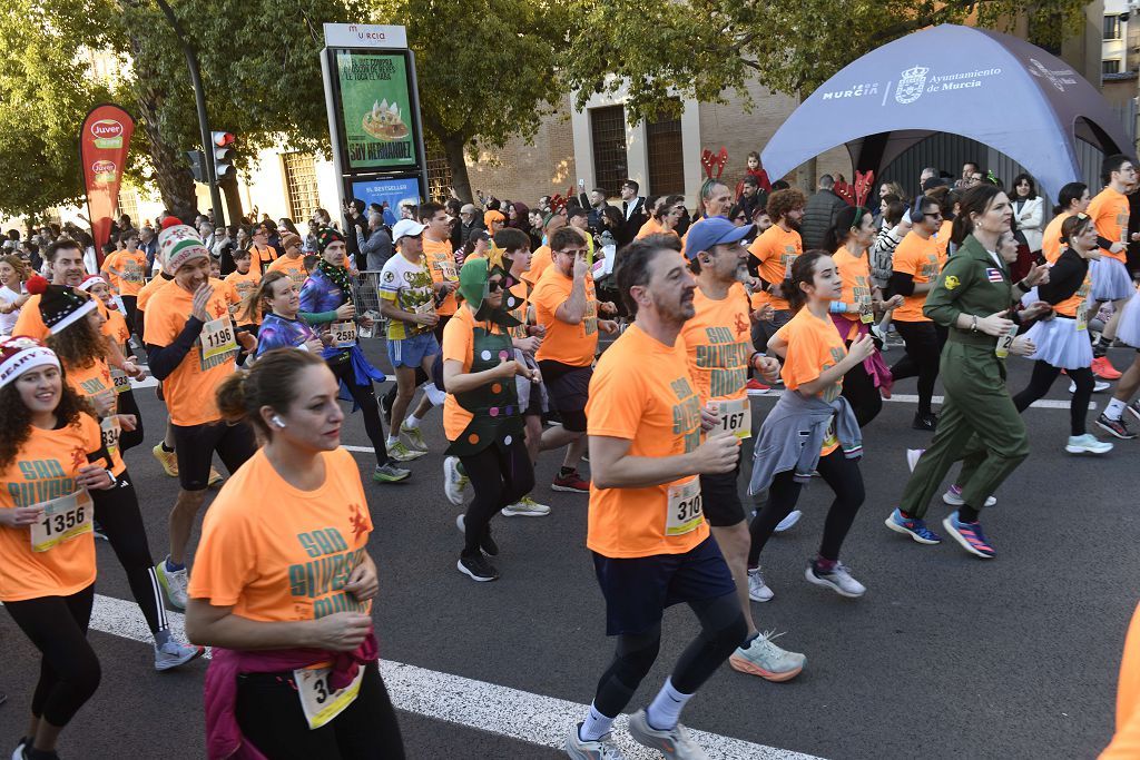La San Silvestre 2025 en Murcia, en fotografías