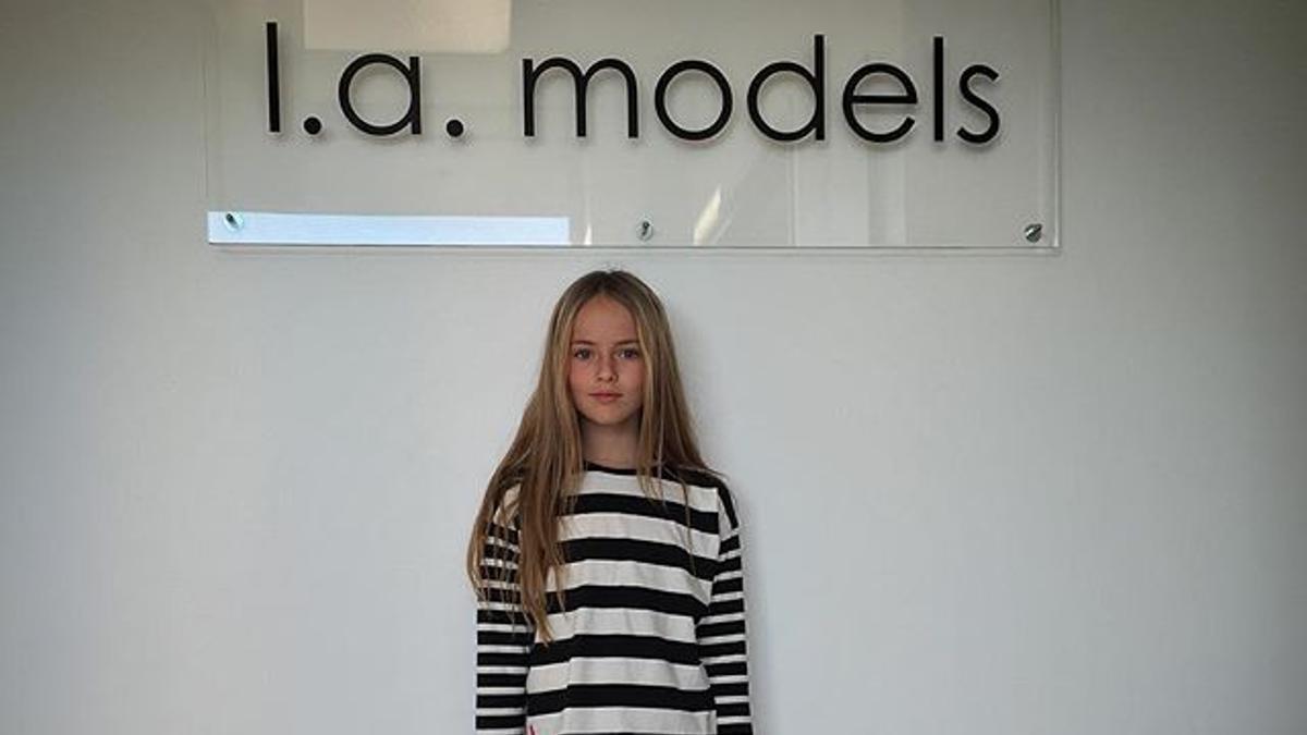 Kristina Pimenova la modelo más joven y guapa del mundo