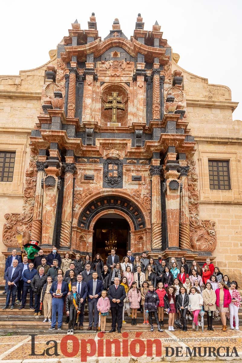 La Federación de peñas de Alcantarilla visita Caravaca de la Cruz