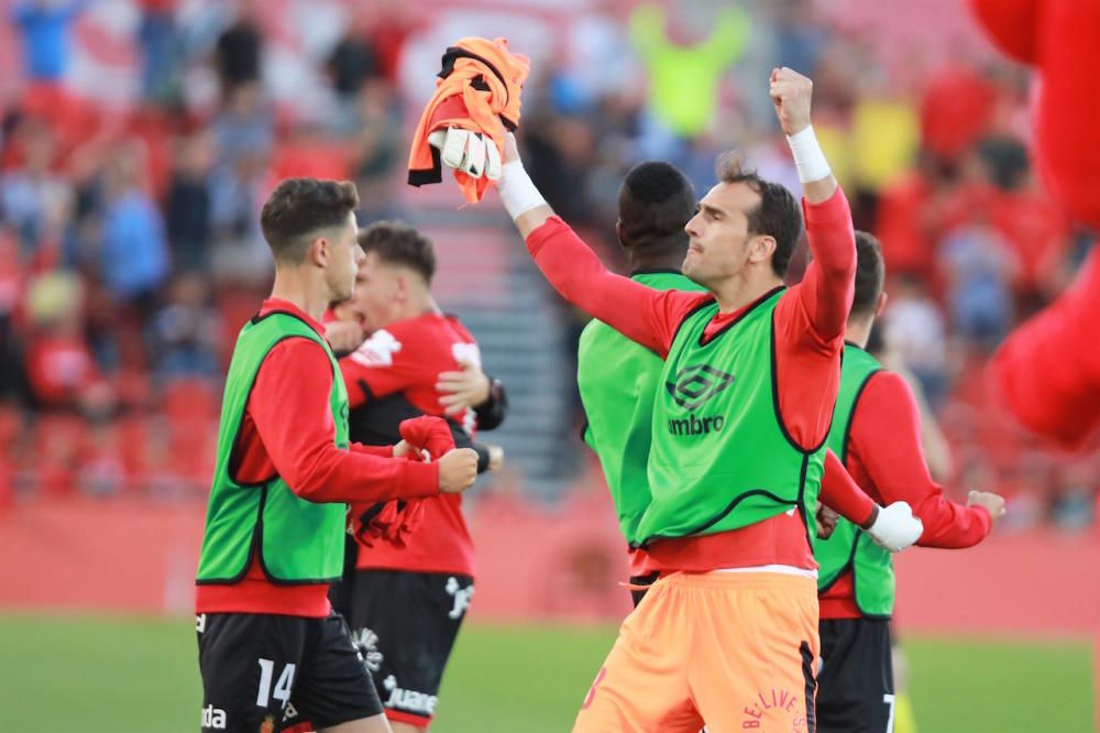 Real Mallorca kämpft weiter verbissen gegen den Abstieg. Der Zweitligist hat am Samstag (20.5.) im Stadion von Son Moix gegen Almería drei wichtige Punkte geholt.