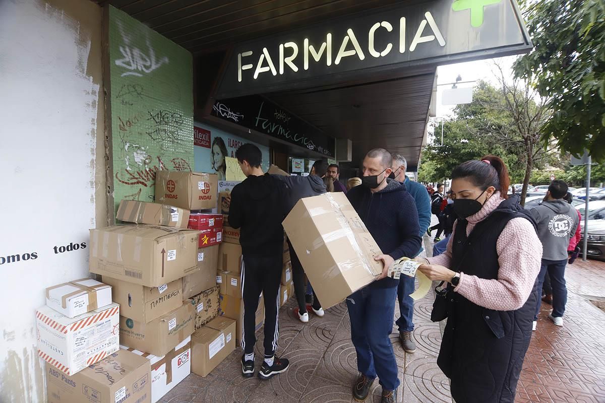 Parte de Córdoba un autobús con ayuda humanitaria para Ucrania