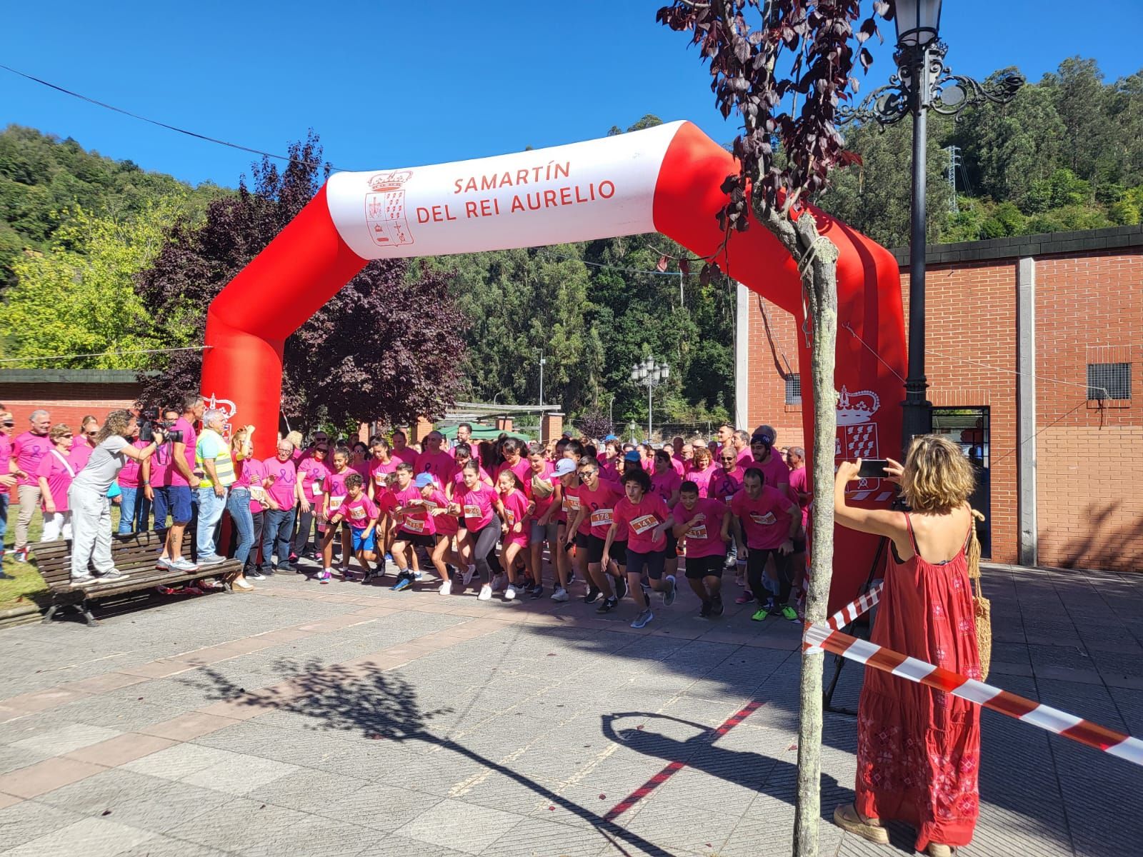 Carrera solidaria en San Martín