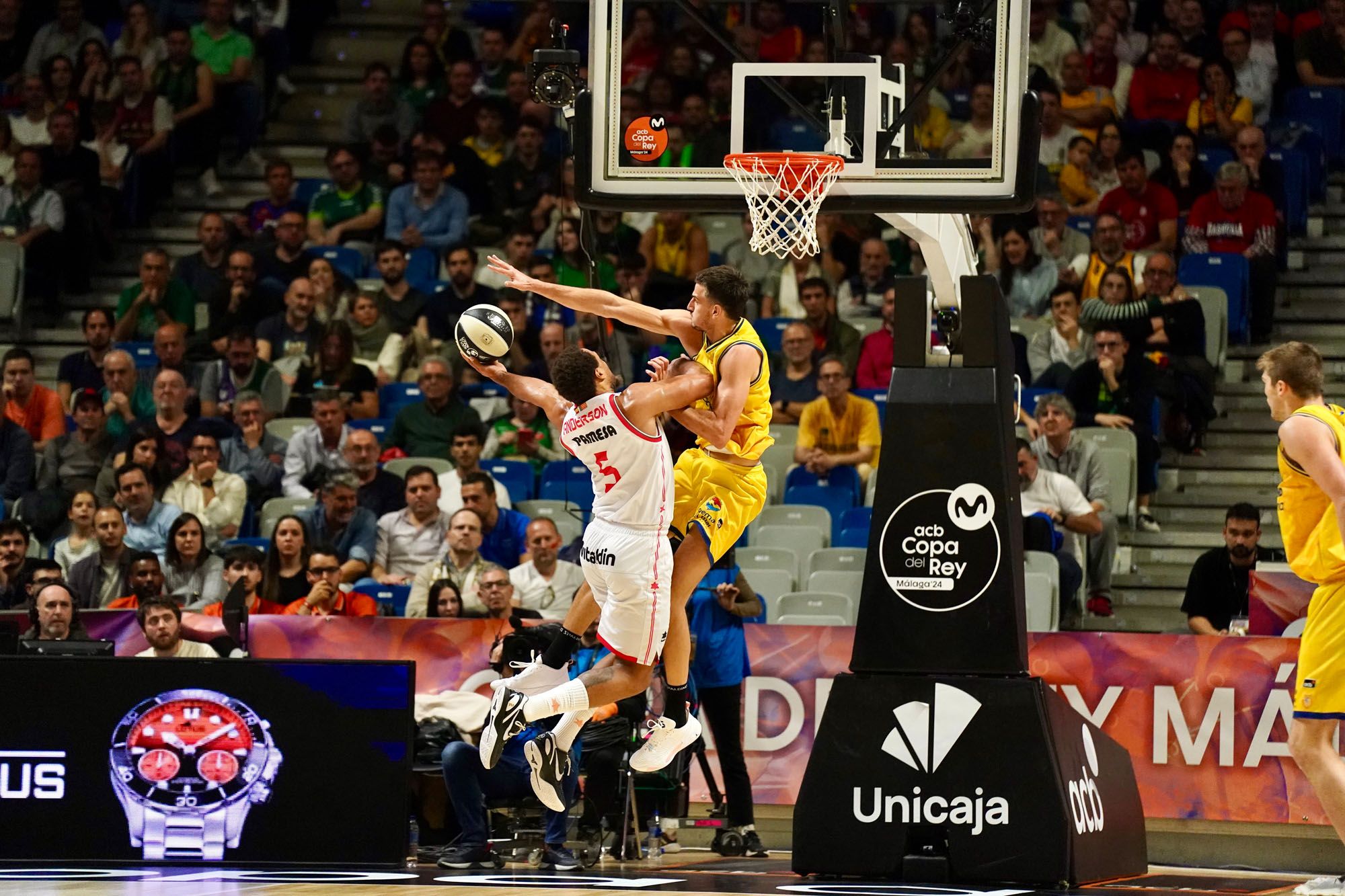 Gran Canaria - Valencia Basket, segundo partido de la Copa del Rey 2024.