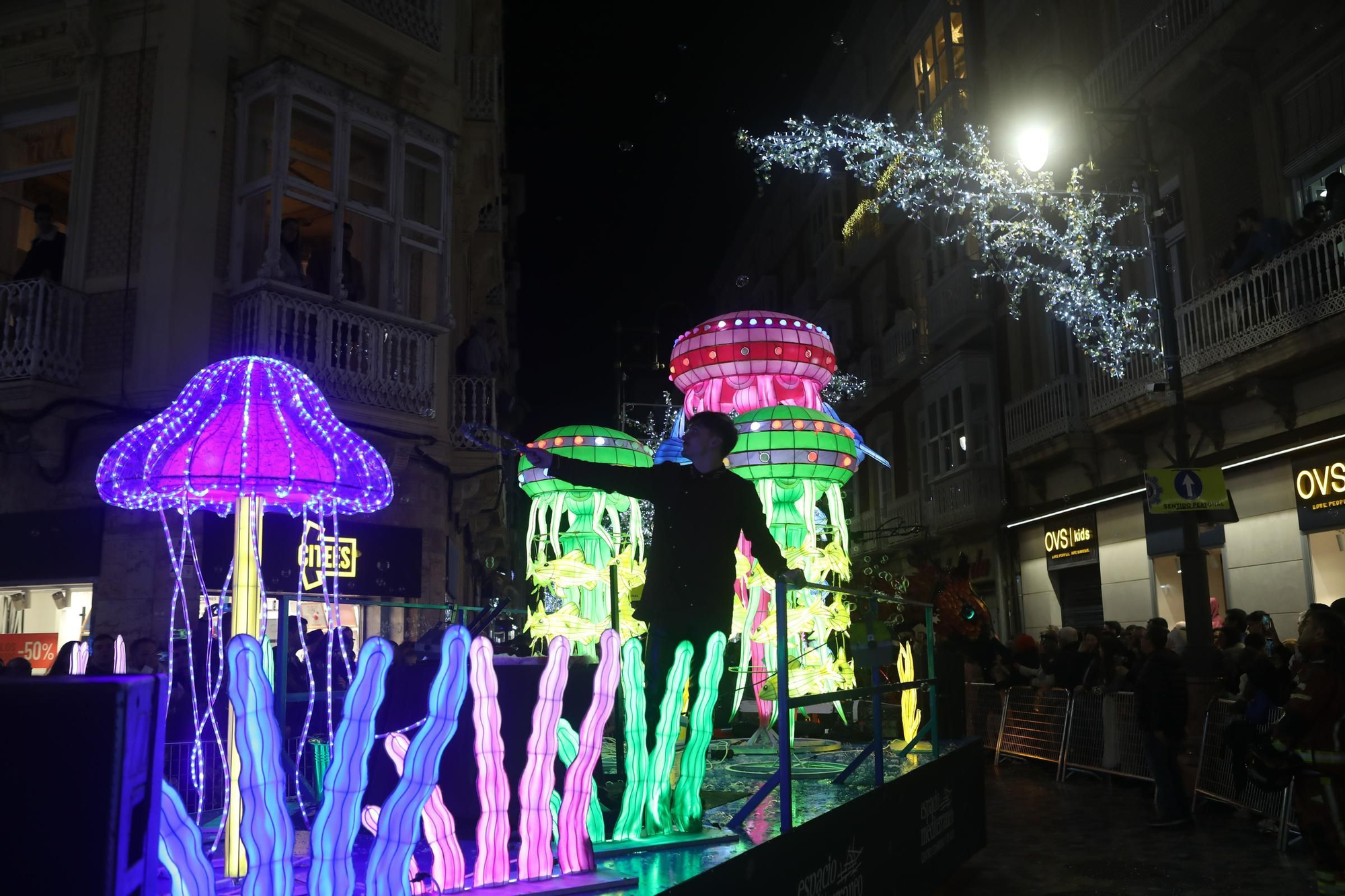 La Cabalgata de los Reyes Magos de Cartagena 2025, en imágenes