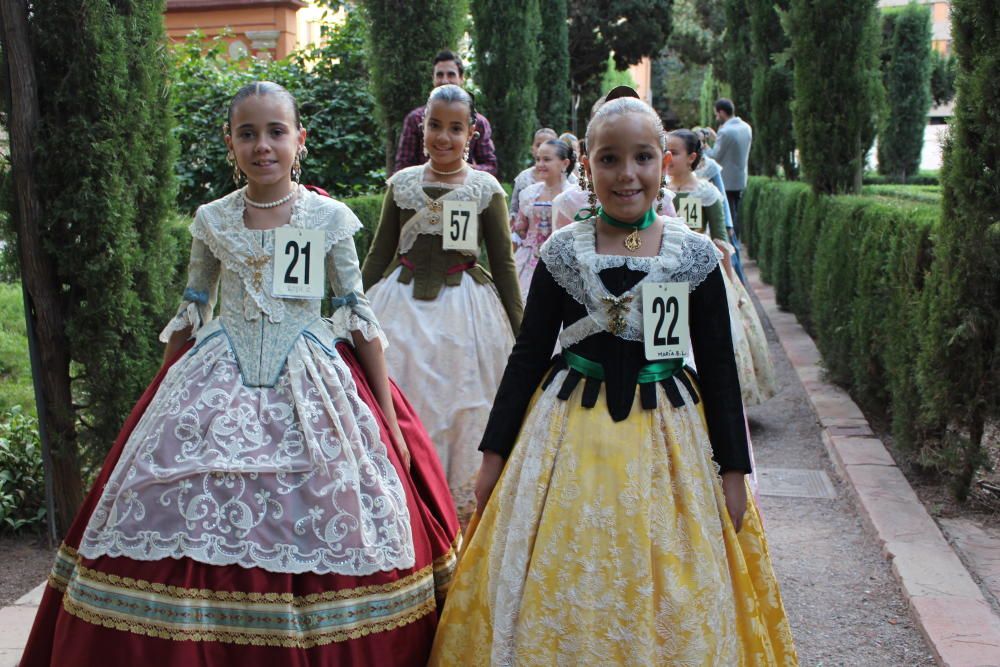 Los Jardines de Monforte acogieron la prueba de las infantiles con moño único