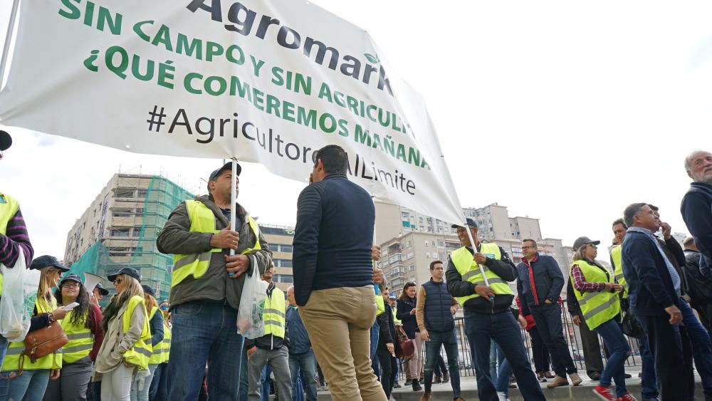 Así ha sido la manifestación de los agricultores