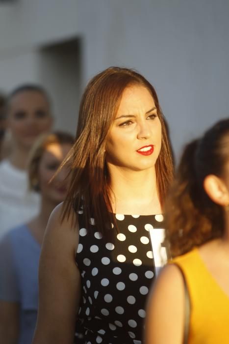 Visita de las candidatas a fallera mayor de València a la casa Ronald McDonald