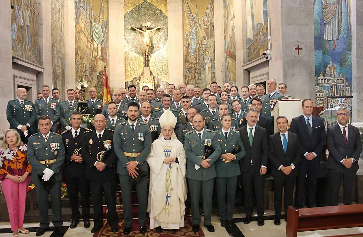 La Guardia Civil celebra en Vigo el día de su patrona, la Virgen del Pilar