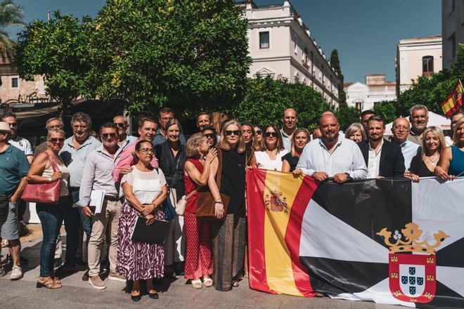 Galería | Así ha sido la manifestación por Ceuta en Mérida