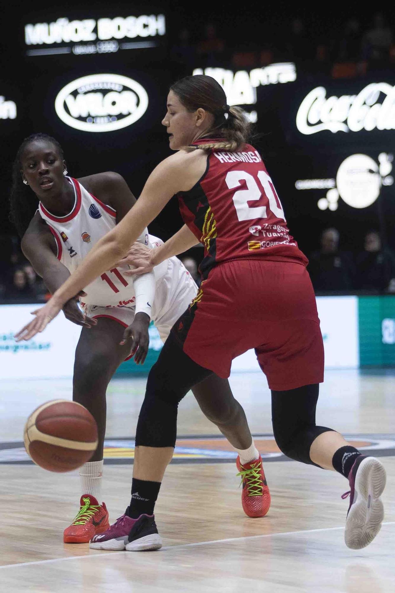 Valencia Basket - Casademont Zaragoza de Euroleague Women.