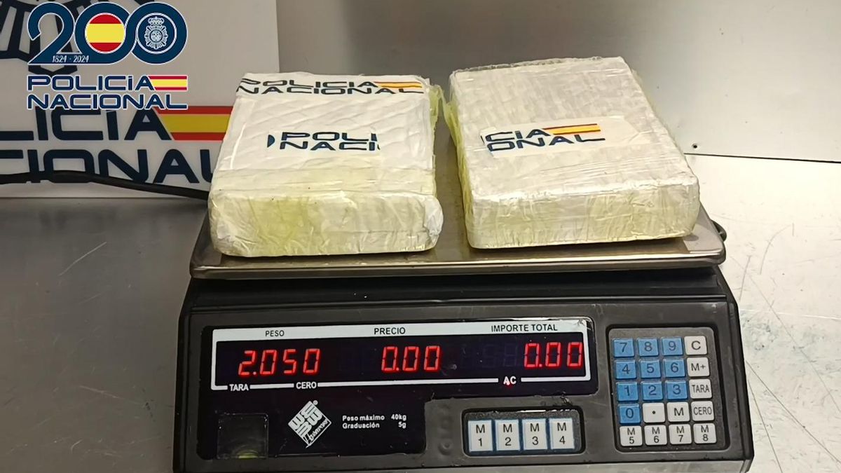 Detenido en el aeropuerto con dos kilos de cocaína escondidos en un amplificador de sonido