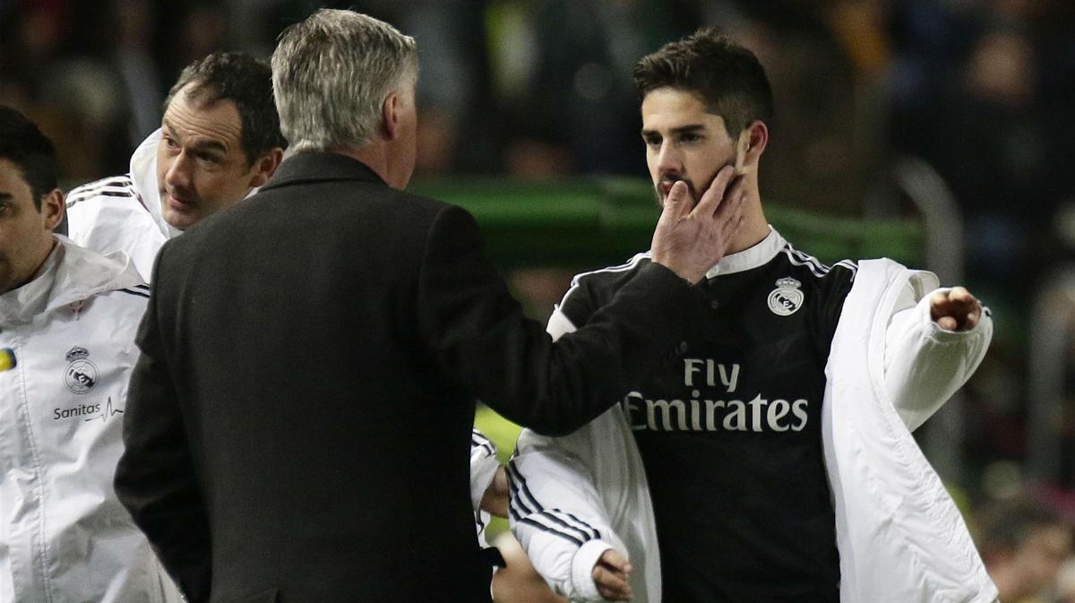 Ancelotti no desmiente el interés por Isco