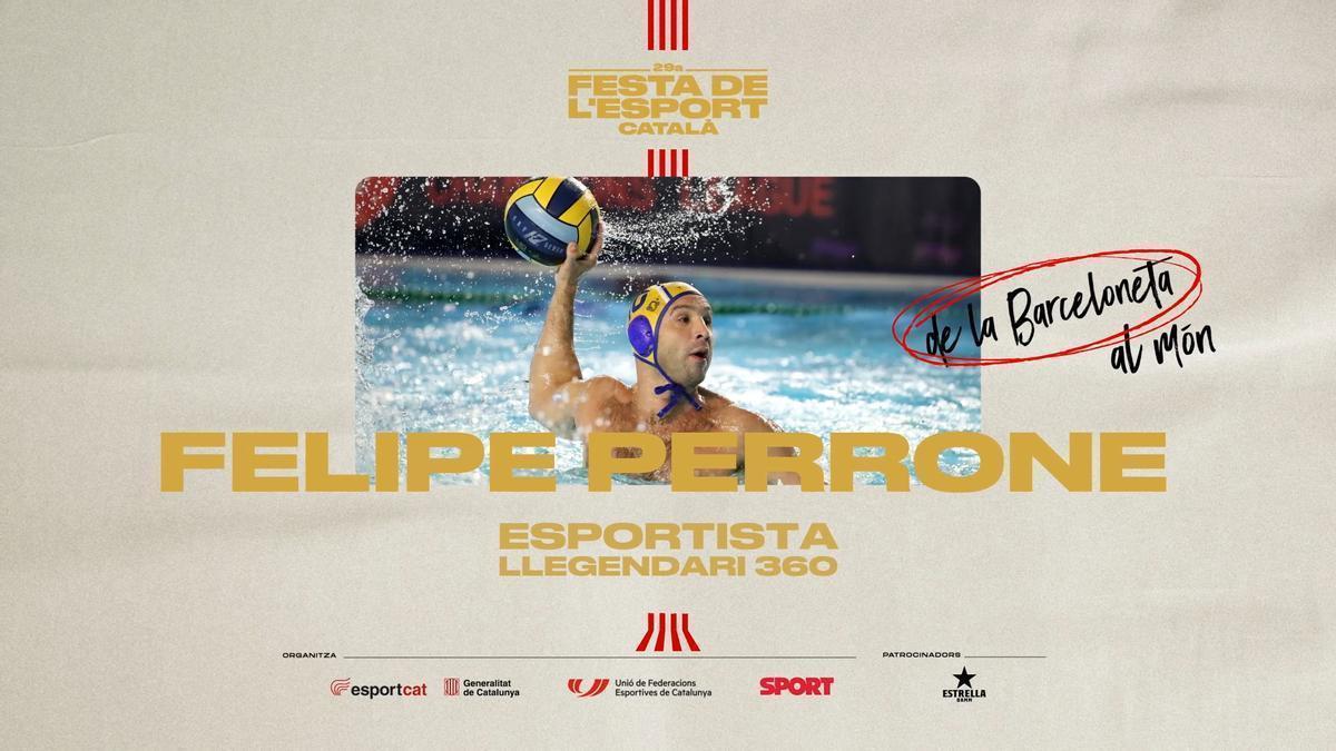 Felipe Perrone guanyador a esportista llegendari 360