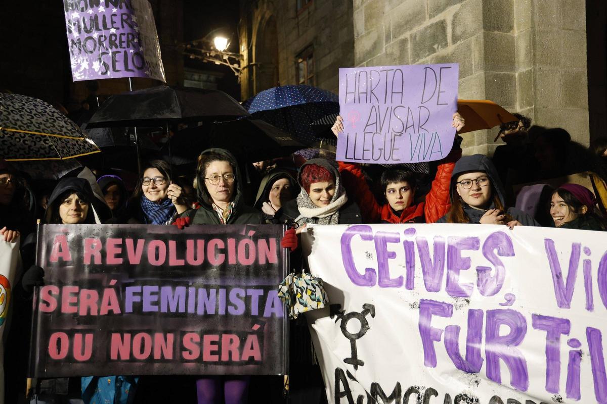 Día Internacional de la Mujer en Santiago
