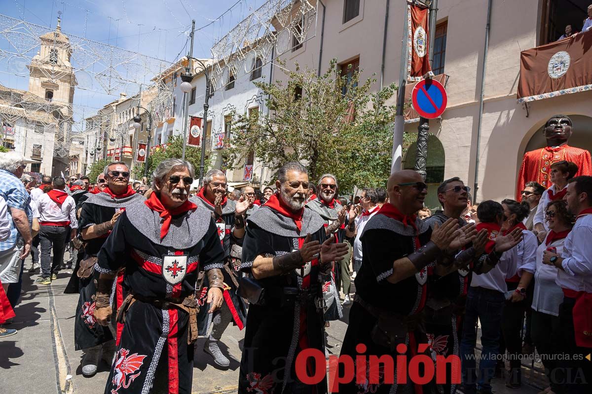 Moros y Cristianos en la mañana del dos de mayo en Caravaca