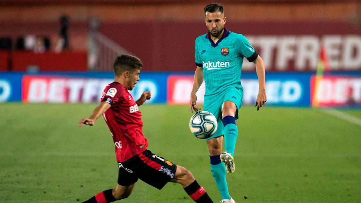 Jordi Alba: "El parón me ha beneficiado"