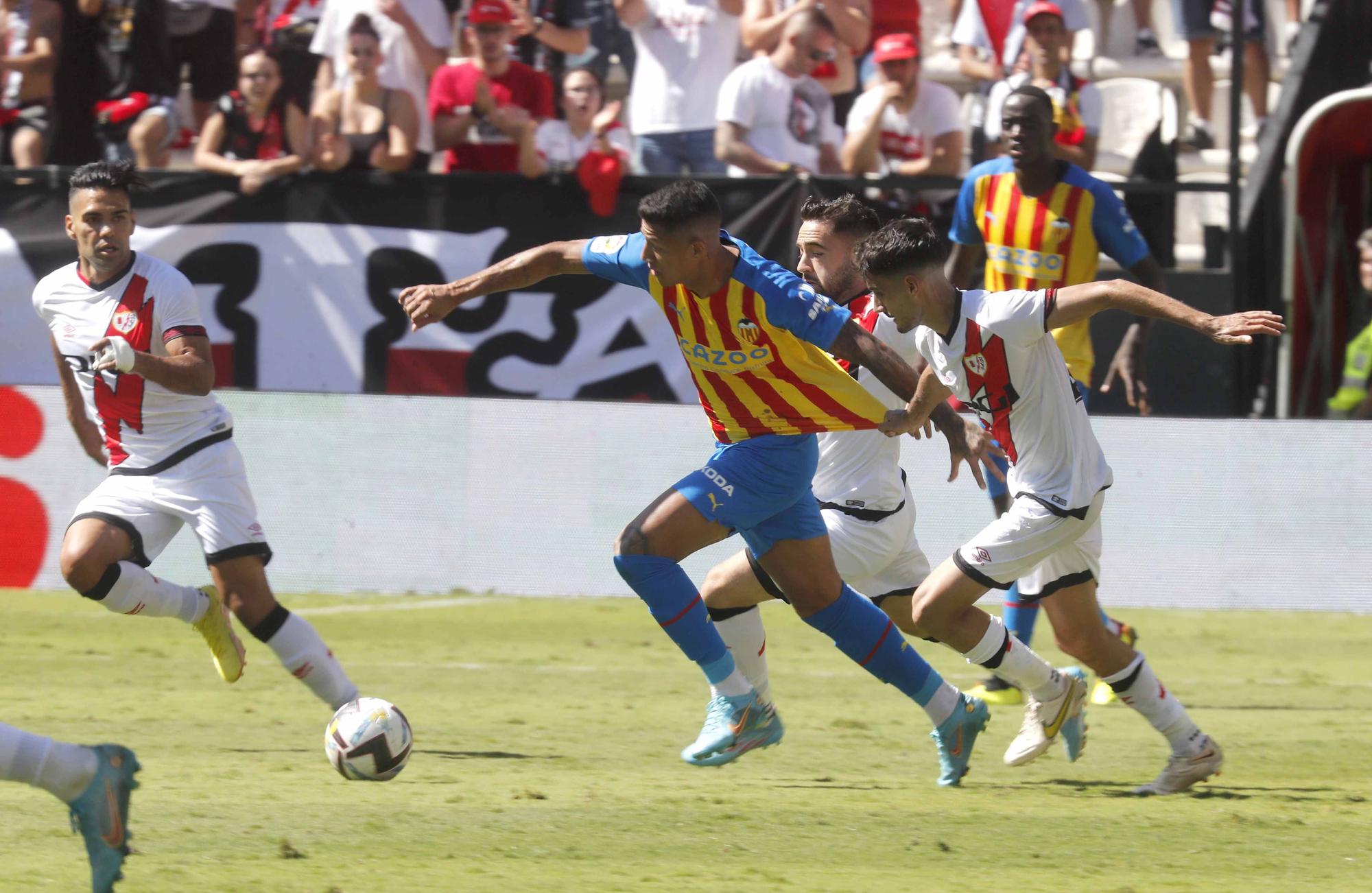 El Rayo - Valencia, en imágenes